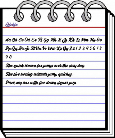 Qickie Regular animated font preview Qickie Regular animated font preview