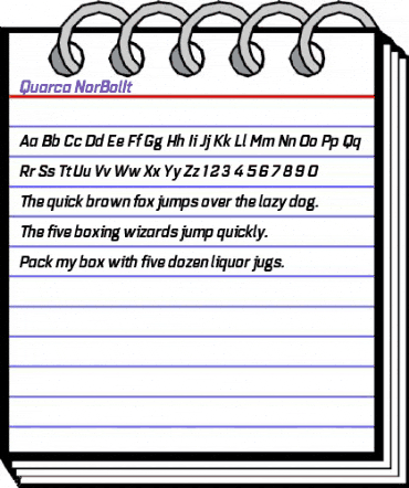 Quarca Norm Bold Italic animated font preview Quarca Norm Bold Italic animated font preview