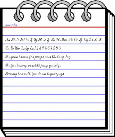 queenly Regular animated font preview queenly Regular animated font preview