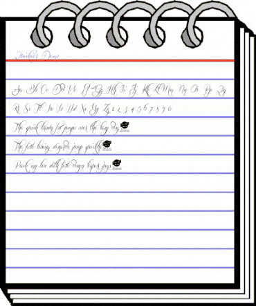 Quickier Demo Regular animated font preview