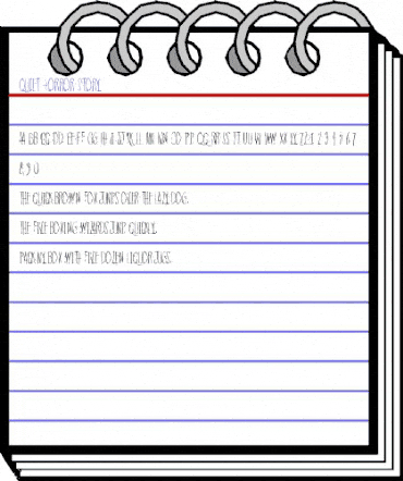 Quiet Horror Story Regular animated font preview Quiet Horror Story Regular animated font preview