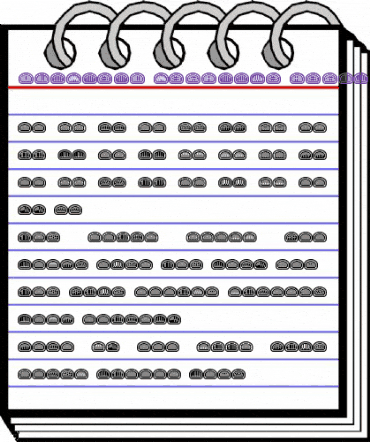 Quinteto Negative Regular animated font preview Quinteto Negative Regular animated font preview