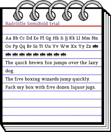 Radcliffe Text Medium animated font preview Radcliffe Text Medium animated font preview