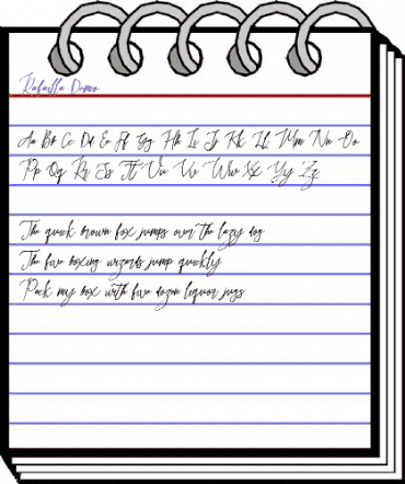 Rafailla Demo Regular animated font preview Rafailla Demo Regular animated font preview