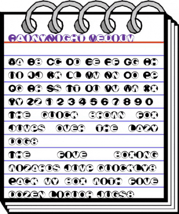 RainyNight Medium animated font preview RainyNight Medium animated font preview