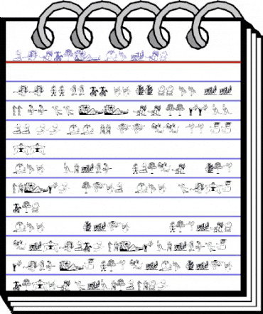 RANDOM THING 1 Regular animated font preview RANDOM THING 1 Regular animated font preview