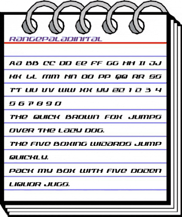 Range Paladin Italic Italic animated font preview Range Paladin Italic Italic animated font preview