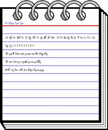 Rantliyer Regular animated font preview Rantliyer Regular animated font preview