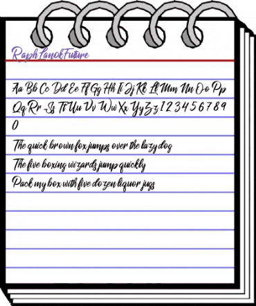 Raph Lanok Future Regular animated font preview Raph Lanok Future Regular animated font preview
