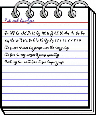 Ratouruk Regular animated font preview Ratouruk Regular animated font preview