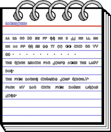 RaveQueen Regular animated font preview RaveQueen Regular animated font preview