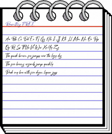 Rawrilting FREE Regular animated font preview Rawrilting FREE Regular animated font preview