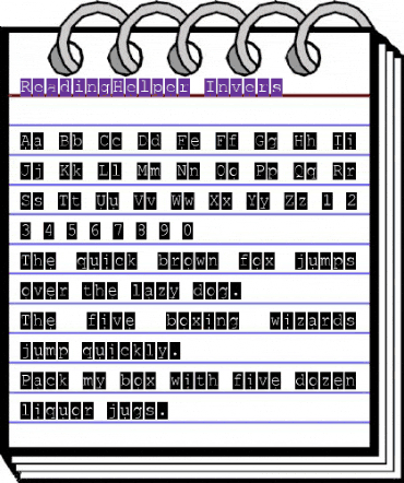 ReadingHelper Invers animated font preview ReadingHelper Invers animated font preview