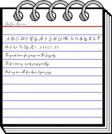 Reallax Reaxion Regular animated font preview Reallax Reaxion Regular animated font preview