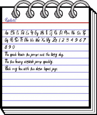 ReallistiC Regular animated font preview ReallistiC Regular animated font preview