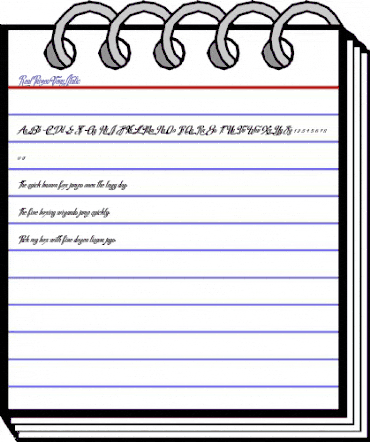 RealPrizesVeryItalic Regular animated font preview