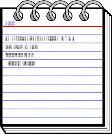 RecorderEyes Regular animated font preview RecorderEyes Regular animated font preview