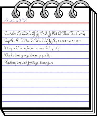 Redonda ITC Light animated font preview Redonda ITC Light animated font preview