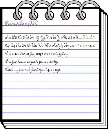 RedondaFancyITC Regular animated font preview RedondaFancyITC Regular animated font preview