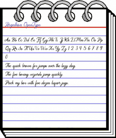 Regalhisa Regular animated font preview Regalhisa Regular animated font preview