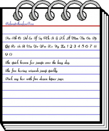 Reliant Shadow Free Regular animated font preview Reliant Shadow Free Regular animated font preview