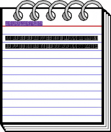 ReliefInReverse Regular animated font preview ReliefInReverse Regular animated font preview