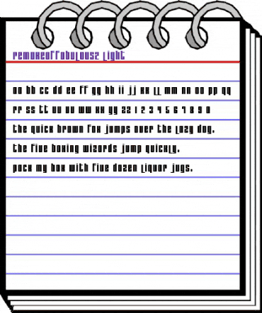 remakeoffabulous2 Light animated font preview remakeoffabulous2 Light animated font preview