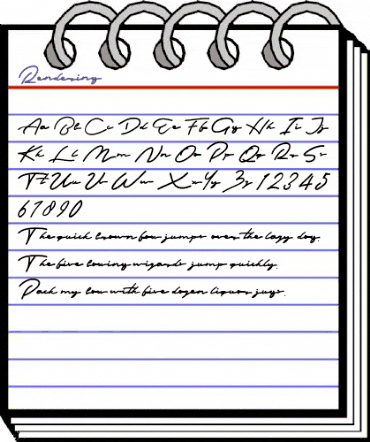 Rendering Regular animated font preview