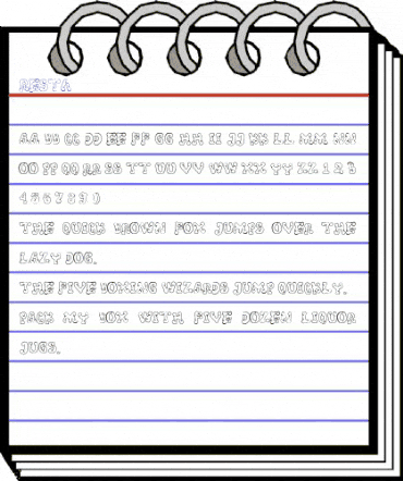 Resta Display Font Regular animated font preview Resta Display Font Regular animated font preview