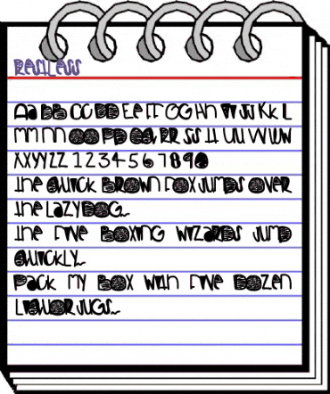 Restless Medium animated font preview