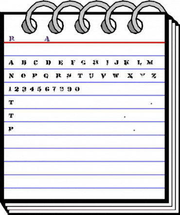 Restricted Area Regular animated font preview Restricted Area Regular animated font preview