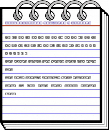 Retrospective Capitals 8 Regular animated font preview