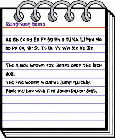 Riangriung Demo Demo animated font preview Riangriung Demo Demo animated font preview