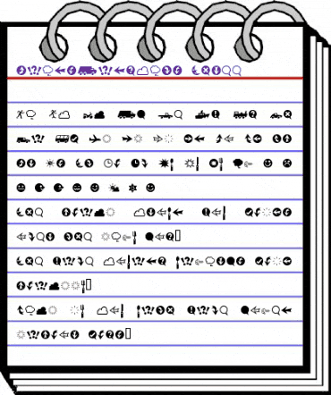 RiansDingbats Three Regular animated font preview RiansDingbats Three Regular animated font preview