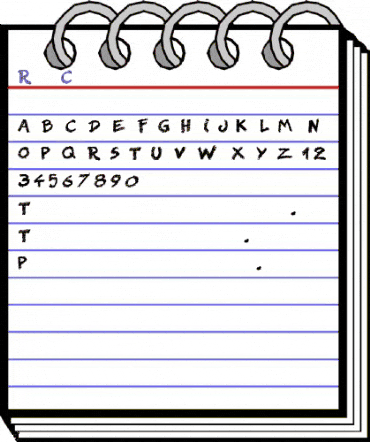 Right Chalk Regular animated font preview