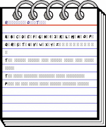 Rikabrush Regular animated font preview