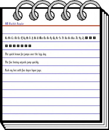 RM Blacklet Regular animated font preview RM Blacklet Regular animated font preview