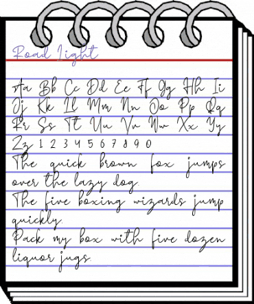 Road Light Regular animated font preview Road Light Regular animated font preview