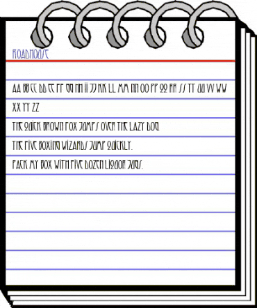 Roadhouse 4 Bold animated font preview Roadhouse 4 Bold animated font preview