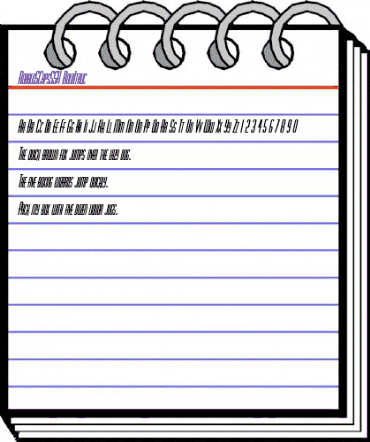 RobaloSCapsSSK BoldItalic animated font preview RobaloSCapsSSK BoldItalic animated font preview