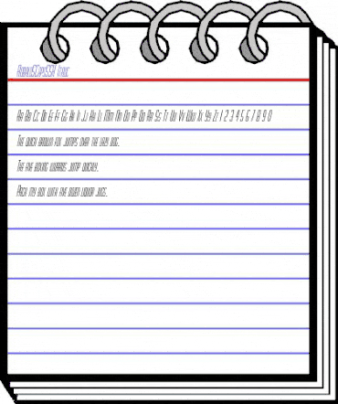 RobaloSCapsSSK Italic animated font preview RobaloSCapsSSK Italic animated font preview