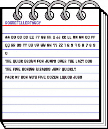 Rockefeller Fancy Regular animated font preview Rockefeller Fancy Regular animated font preview