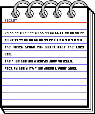 Rocket Regular animated font preview Rocket Regular animated font preview