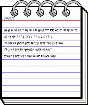 ROCKETZ Regular animated font preview