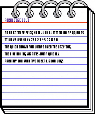 Rockledge Bold Bold animated font preview Rockledge Bold Bold animated font preview