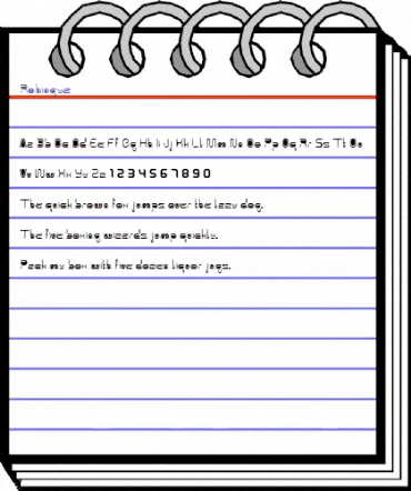 Rohingya Regular animated font preview