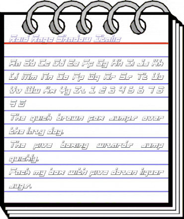 Roid Rage Shadow Italic Shadow Italic animated font preview Roid Rage Shadow Italic Shadow Italic animated font preview