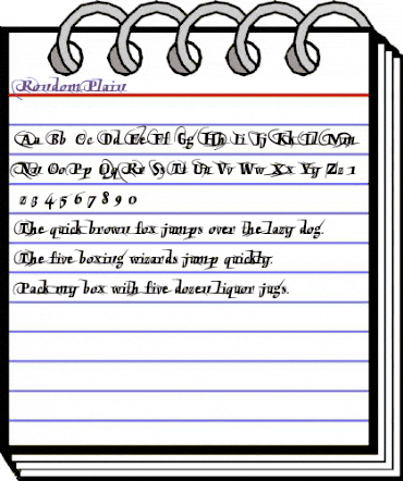 Rondom Plain animated font preview