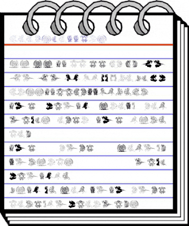 RoofSpotters Regular animated font preview