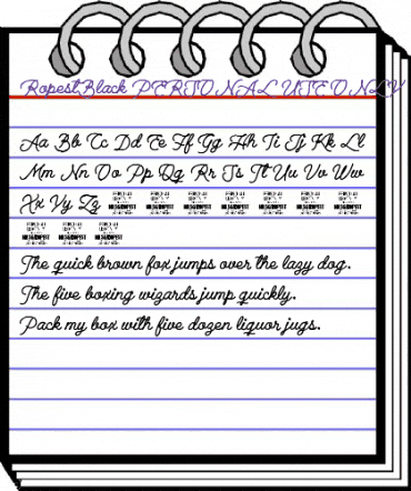 Ropest Black PERSONAL USE ONLY Regular animated font preview Ropest Black PERSONAL USE ONLY Regular animated font preview